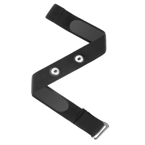 Fascia di ricambio per cardiofrequenzimetro, con sensore, morbida, per fitness e torace, adatta per Polar, Nero , 70cm~110cm