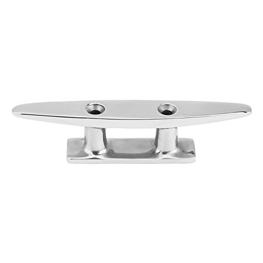 4"tacchetta della barca del marinaio, accessori di ormeggio della barca della bitta del bacino della barca dell'acciaio inossidabile per l'yacht marino