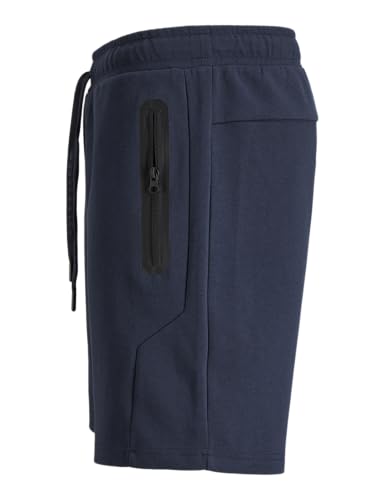 JACK & JONES Jpstgordon Fusion Sweat Shorts SRT Sn – Ansicht 3