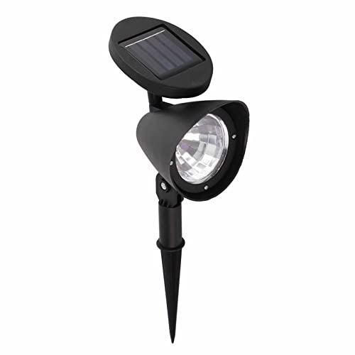 GYZOUKA Luces Solares de Manchas Al Aire Libre Lámpara de Solar Lámpara de Jardín Luz de Césped para la Casa de Patio Camino de Garaje (Luz cálida)