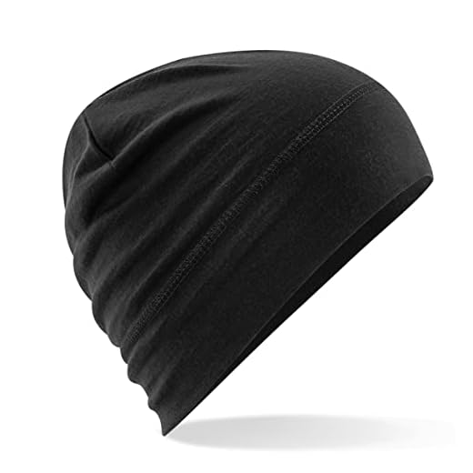Beechfield Beechfield Merino Beanie Baskenmütze Unisex