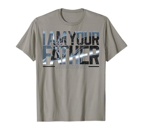 T-shirt Star Wars Darth Vader Your Father noir en coton classique pour homme