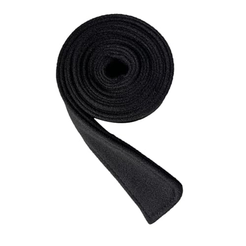 predolo Cinturón Ancho para Abrigo de Lana para Mujer, Versátil, para La Cintura, Lo Suficientemente Largo para Abrigos Y Compras, negro, unico