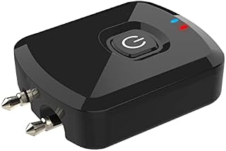 Upgraded Bluetooth 5.0 Transmitter Adapter for TV, Wireless Audio Adapter with APTX Low Latency, Stereo Sound Bluetooth Flight Transmitter,Bluetooth Dongle for TV to Headphone with 3.5mm or RCA Jack