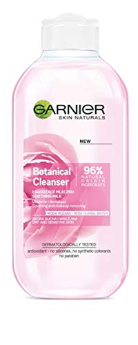 Garnier Botanical Cleanser Soothing Milk for Dry and Sensitive Skin Rose Water 200 ml