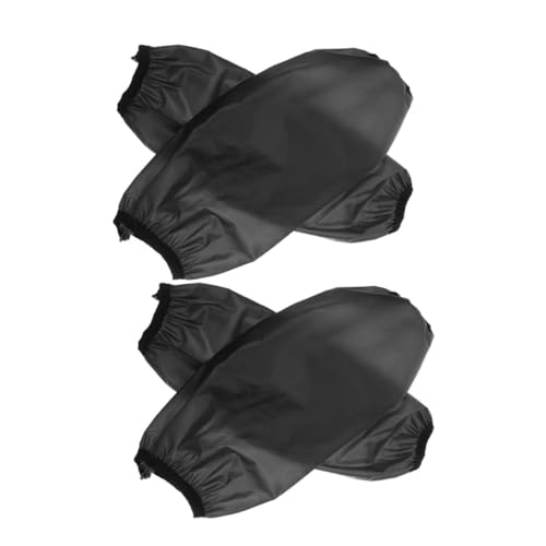 HOMSFOU 2 Pares Manga Impermeable Mangas De Brazo Para Pintar Mangas Protectoras Para Los Brazos Cubrebrazos Impermeables Protectores De Brazos Para El Trabajo Mangas De Trabajo Black Tpu