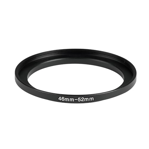 Image of 46-52mm Step-Up Ring Adapter, 46mm to 52mm Step Up Filter Ring for 46mm Lens Install 52mm ND CPL UV Camera Lens Filter(46mm-52mm)