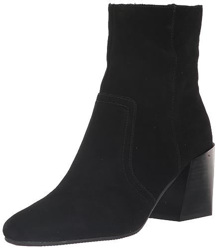 Blondo Women's Sadie Waterproof Comfortable Fashion Boot, Black Suede, 8.5
