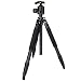 Produktbild Rollei Lion Rock 25 Mark II inkl. Stativkopf Black Edition, Kamera-Stativ mit 25KG Tragkraft ideal für Reise und Naturfotografie.