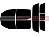 Rtint Window Tint Kit Compatible with Chevrolet Silverado 2014-2018 (4 Door) - Complete Kit - 5%