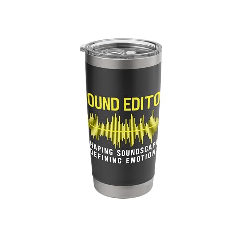 Sound Editor Adjusting Sound Engineer Audio Engineer Stainless Steel Insulated