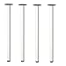 Ikea ADILS Beine in weiß; (70cm); 4 Stück