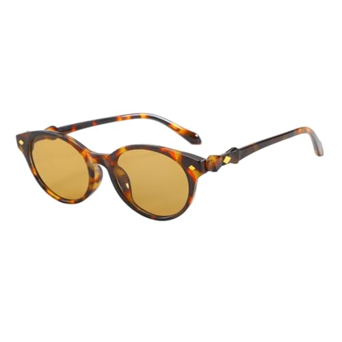 Lunettes de soleil rondes de luxe au design rétro et finitions premium