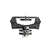 Movo SMM8 Universal Microphone and Recorder Shock Mount to fit Zoom H1, H1n, H2n, H4n Pro, H5, H6, Tascam DR-40x, DR-05x, DR-07x, and More - Mount on DSLR's, Boom Poles, and Hand Grips