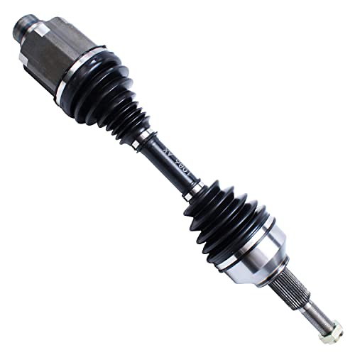 Image of Detroit Axle - Front 2pc CV Axles for 2008-2014 Dodge Avenger 2009-2019 Journey 2011-2014 Chrysler 200, 2007-2010 Sebring, 2 CV Axles Assembly Set Replacement