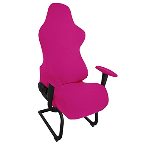 Housse extensible lavable pour chaise de bureau et ordinateur en polyester