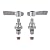 Encore Plumbing - KL13-0010 - 8 in Center Wall Faucet Repair Kit