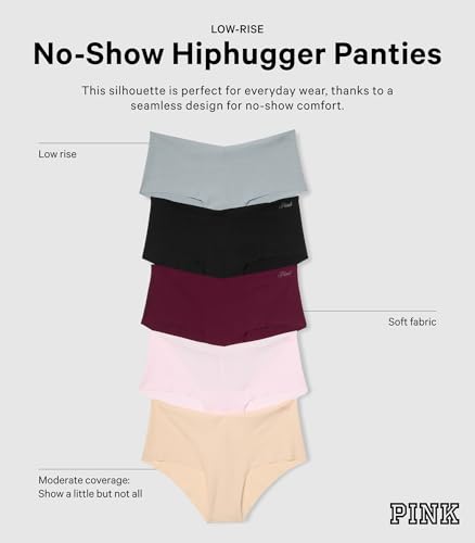 Victoria's Secret Women's No Show Hipster Underwear, Panties for Women, Multi Pack (XS-XXL)4