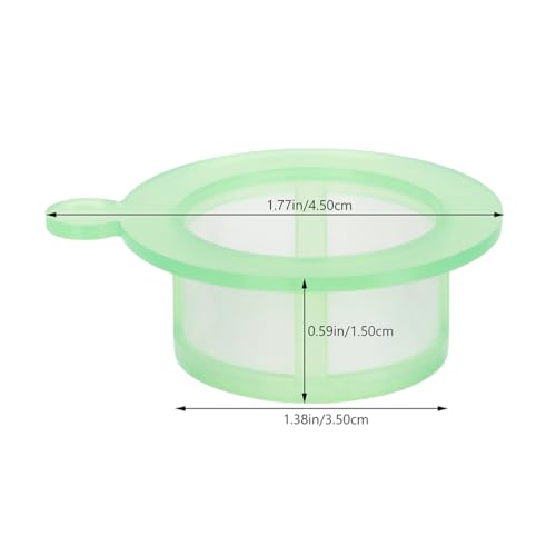Image of SOLUSTRE 3Pcs Cell Strainer Set 40Um 70Um 100Um Mesh Laboratory Filters Disposable Nylon Cell Filter Screen for Lab Experiments Science Tools