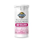 Garden of Life Microbiome Probiotics Once Daily Women's Supplements | 30 Capsules Made in Italy | 30 Billion CFU 15 Strains | Gluten, Dairy & SOYA Free - Vegan