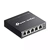 TP-Link Omada Switch Ethernet 5 Ports RJ45 Métal Gigabit (10/100/1000), Switch RJ45 Manageable, positionnement Bureau ou Mur, répartiteur Ethernet, Plug and Play, Silencieux sans Ventilateur, ES205G