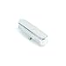 Standard Size Tele Style Metal Neck pickup cover,Chrome