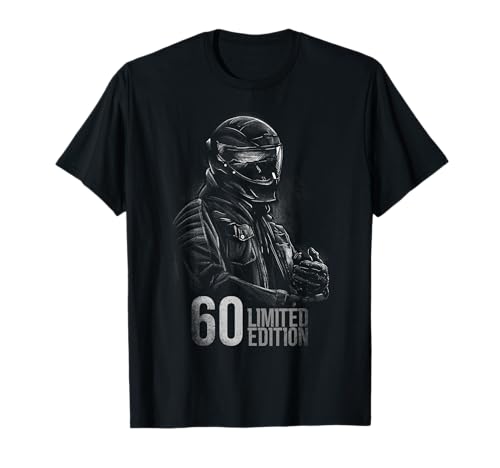 Motocycliste 60e anniversaire Motard Moto GP Moto T-Shirt
