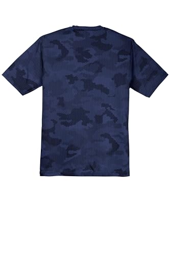 SPORT-TEK CamoHex Tee | Athletic T-Shirt for Men & Women, Stylish Workout Top for Gym & Casual Fashion2