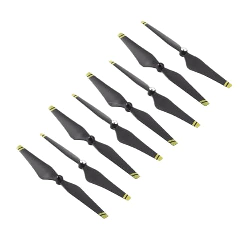 8個入り 9450 プロペラ 3 3A 3P 3S 交換用ブレードプロペラ F450 F550 ドローン用 セルフタイトニングプロペラ(Yellow)