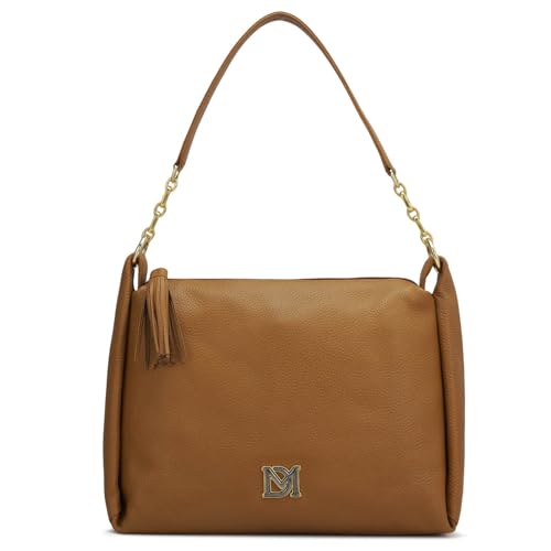 Image of Da Milano Leather Brown Leather Hobo (Medium)