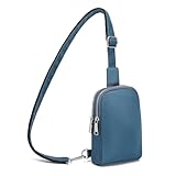 INICAT Nylon Crossbody Sling Bags For Women Small Cross Body Fanny Pack Phone Travel Purses Gifts(Blue)