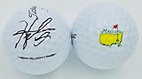 HIDEKI MATSUYAMA SIGNED AUGUSTA MASTERS LOGO GOLF BALL BRITISH OPEN AUTOGRAPH J1