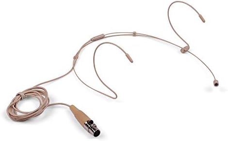 Tickas Lightweight Headworn Headset Microphone Condenser Mic 3-pin Mini XLR Plug