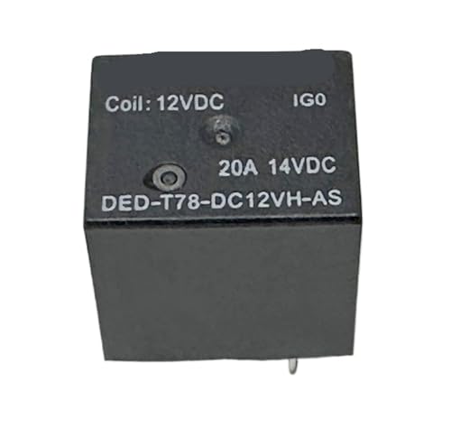 Relais 4 broches de commutation 20A sous tension 12V DC T78-1A-12V-20A