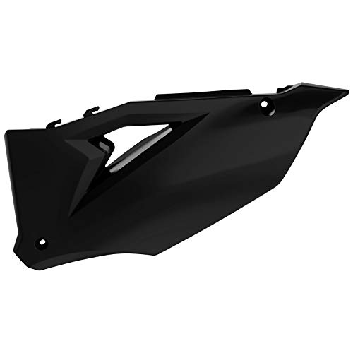 Plaques latérales Polisport noir Kawasaki KX450 pour l'enduro et cross