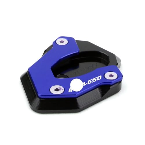 Plaque d'extension de béquille CNC pour Ninja 650 support moto en alu premium