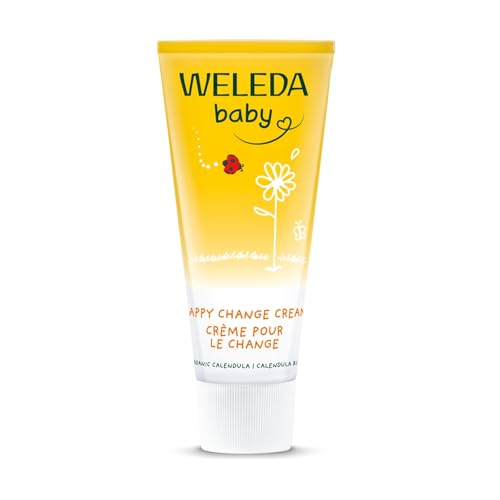 WELEDA Baby - Crème Pour Le Change Pour Bébé - Extrait De Fleur De Calendula - Protège, Régénère & Apaise - Recommandée Par Les...