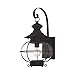 Livex Lighting 2222-07 Outdoor Wall Lantern with Hand Blown Clear Glass Shades, Bronze