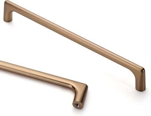 Image of Asidrama 20 Pack 7.5 Inch(192mm) Champagne Bronze Cabinet Pulls Cabinet Handles Cupboard Handles Kitchen Cabinet Hardware for Cupboard Drawer Pulls
