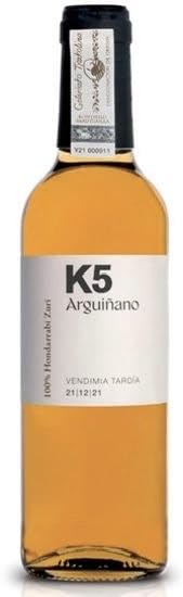 K5 VENDÍMIA TARDÍA - 100% Hondarrabi Zuri - D.O Getariako Txakolina