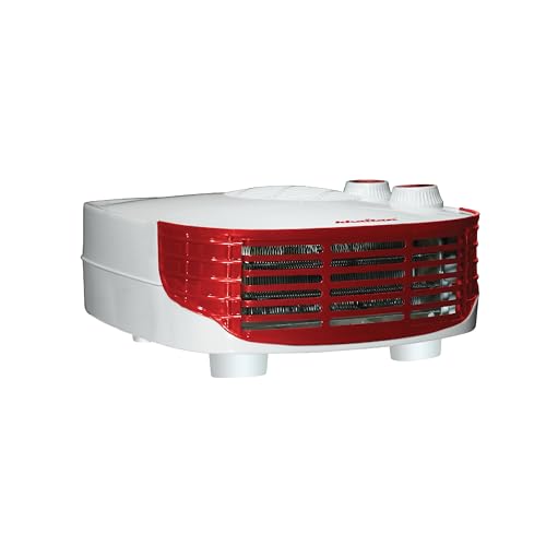 Khaitan ORIN Heater 2000 Watts | Heat Convector with Adjustable Thermostats | 2 Heat Setting | Room Heater Blower | 1 Year Warranty | White & Red