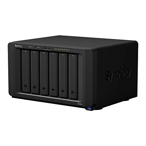Synology Synology DS1621+(16G) - Servidor NAS (6 bahías, 18 TB, 6 módulos de 3 TB Seagate IronWolf)