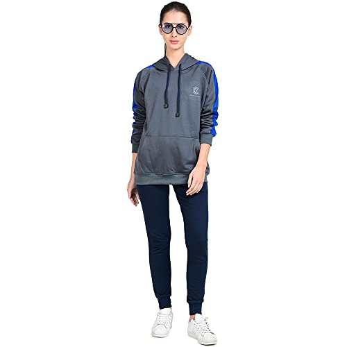 Image of Women's Sweatshirt Full Sleeve Kangaroo Pocket Pullover Hoodies - CKHD-G-08-01-S