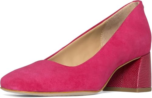 Image of Donald Pliner Women's Aquarius 2 inch Block Heels, Square Closed Toe Chunky Heels for All Day Wear