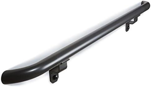 1.9" Round x 4 ft. Bronze Aluminum ADA Compliant Stair Handrail Kit with Wall Returns
