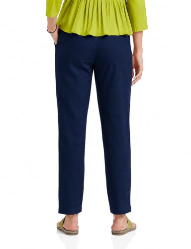Image of DIGITAL SHOPEE Women Regular Fit Elastic Waist Full Length Cotton Formal Trouser for Casual Wear, Office Wear