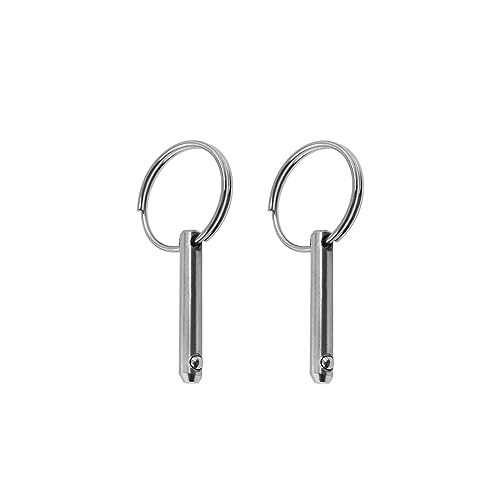 Pin de paraguas Bimini en acero inoxidable 316 con longitud utilizable de 28,8 mm 4