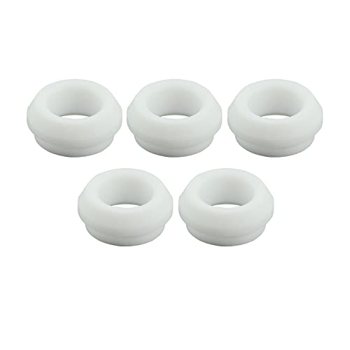 Image of RIVERWELD TIG Welding Torch Insulator Cup Back Cap Insert Gasket 18-7 5pcs | for QQ300 PTA DB SR WP 17 18 26 TIG Welding Torch Accessories Consumables