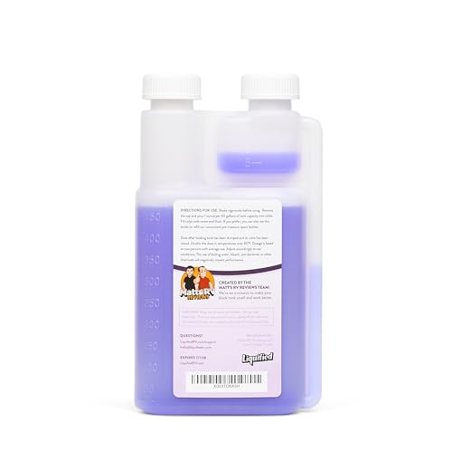 Image of Liquified RV Toilet Treatment - Black Holding Tank Digester - Odor Eliminator - Lavender Scent - Matts RV Reviews (Lavender, 16oz)
