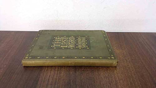 The Lost Word [Unknown] B002EIZS94 Book Cover